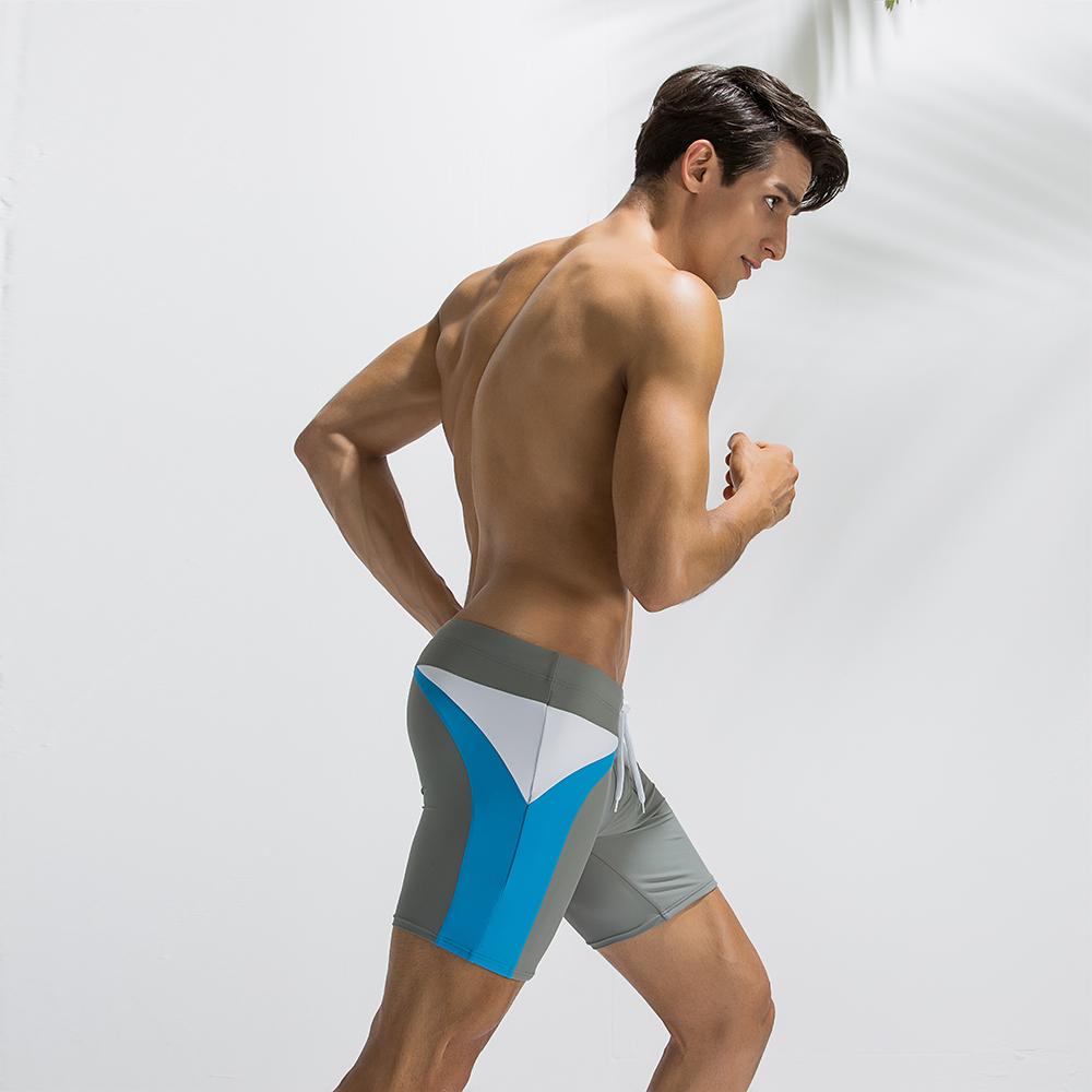 Quần bơi nam Boxer YESURE DEENYT Chất liệu Superfine polyester cao cấp , chống thấm , nhanh khô form Fitness thời trang - Hàng Chính Hãng