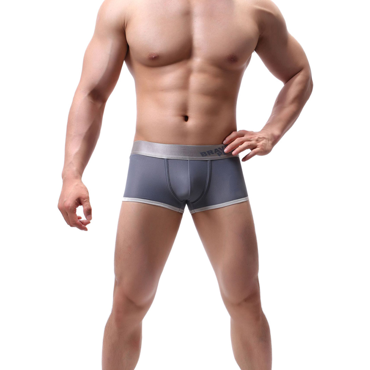 Quần Lót Nam Boxers Thương Hiệu Brave Person B1176 - Thiết kế cá tính, form dáng tinh tế, hợp thời trang, chất vải siêu mát mẻ, thoáng và thấm hút mồ hôi tốt, 3 màu cho bạn thoải mái lựa chọn