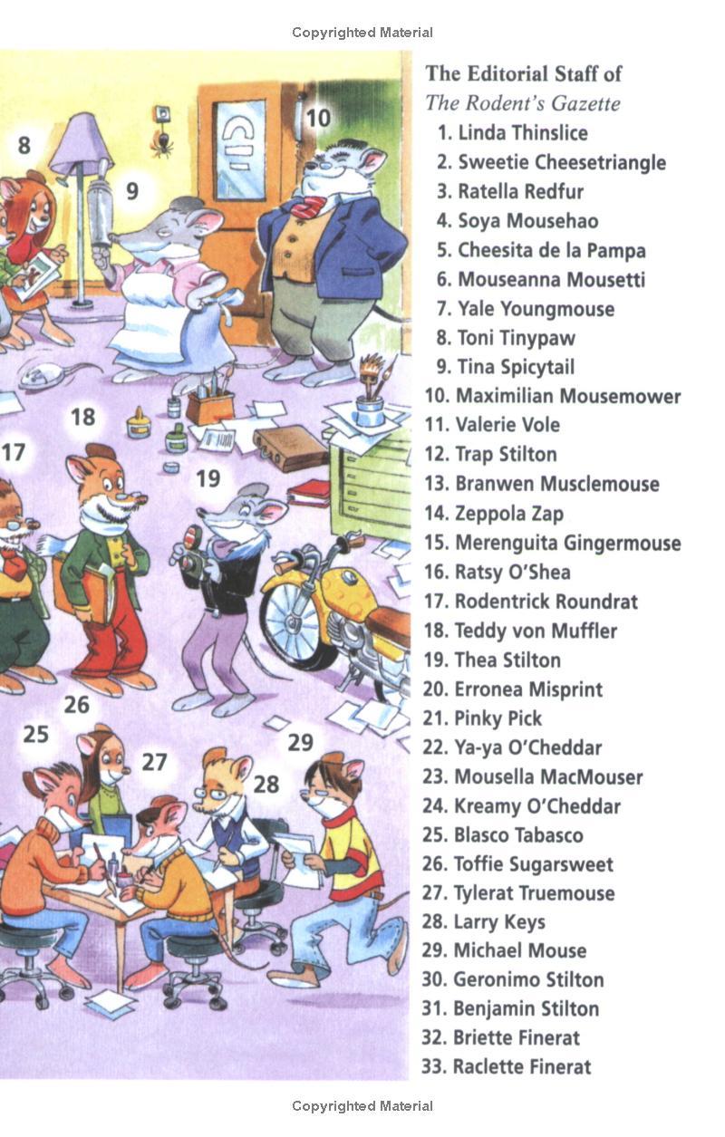 Sách ngoại văn: Four Mice Deep In The Jungle (Geronimo Stilton, No. 5)