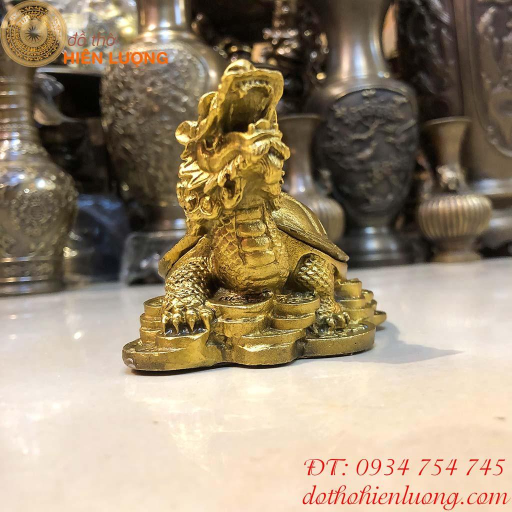 Long Quy Nắp Mai Mở-Rùa Đầu Rồng