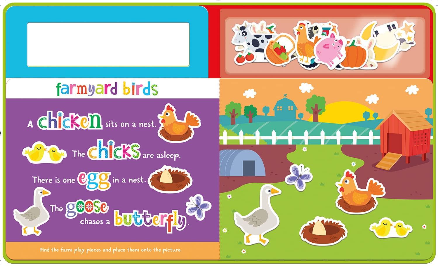 First Words On The Farm (Play Felt Educational)