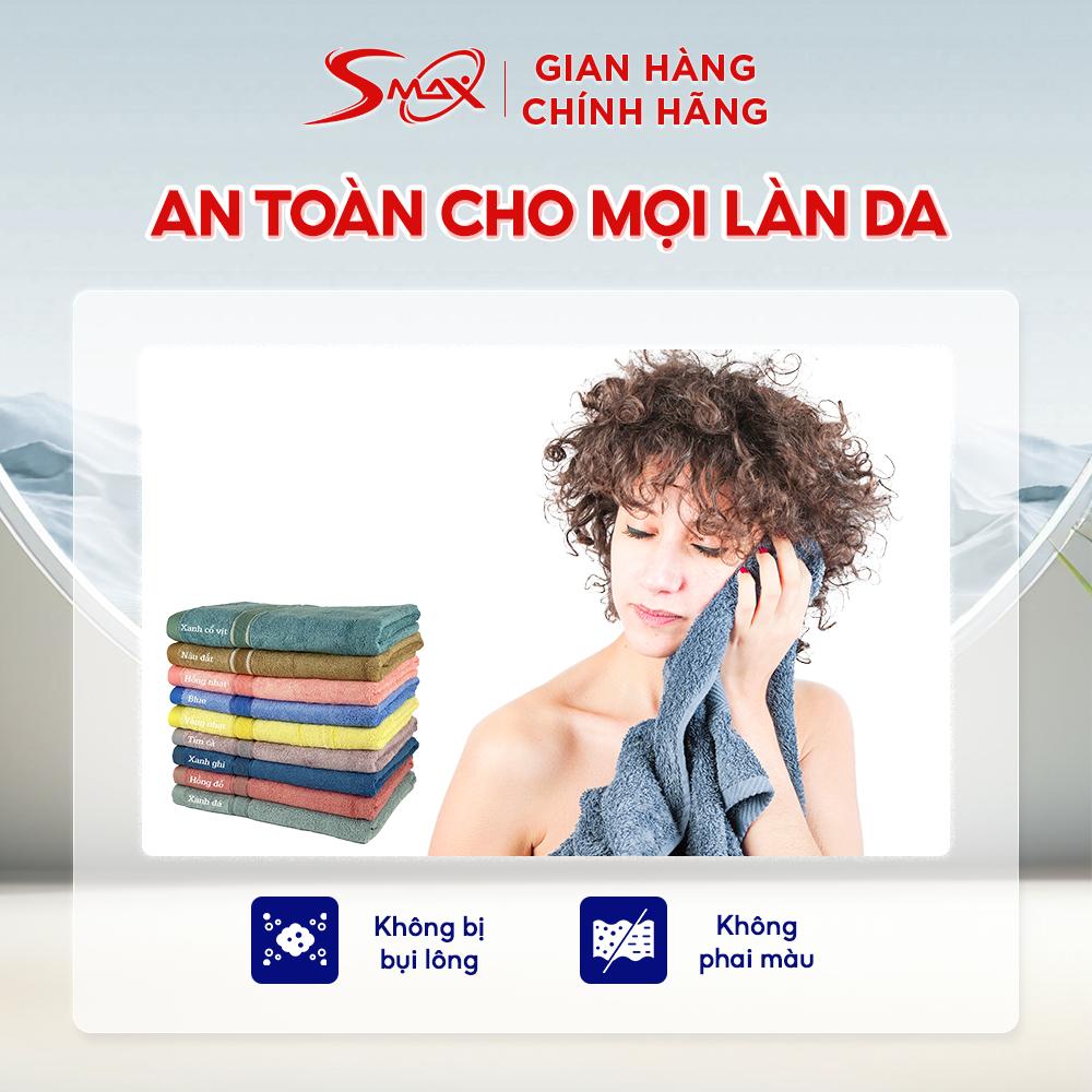 Khăn Tắm Sợi Tre Bamboo Mềm Mại, Siêu Thấm Hút, Không Phai Màu Kích Thước 50cmx100cm 95g