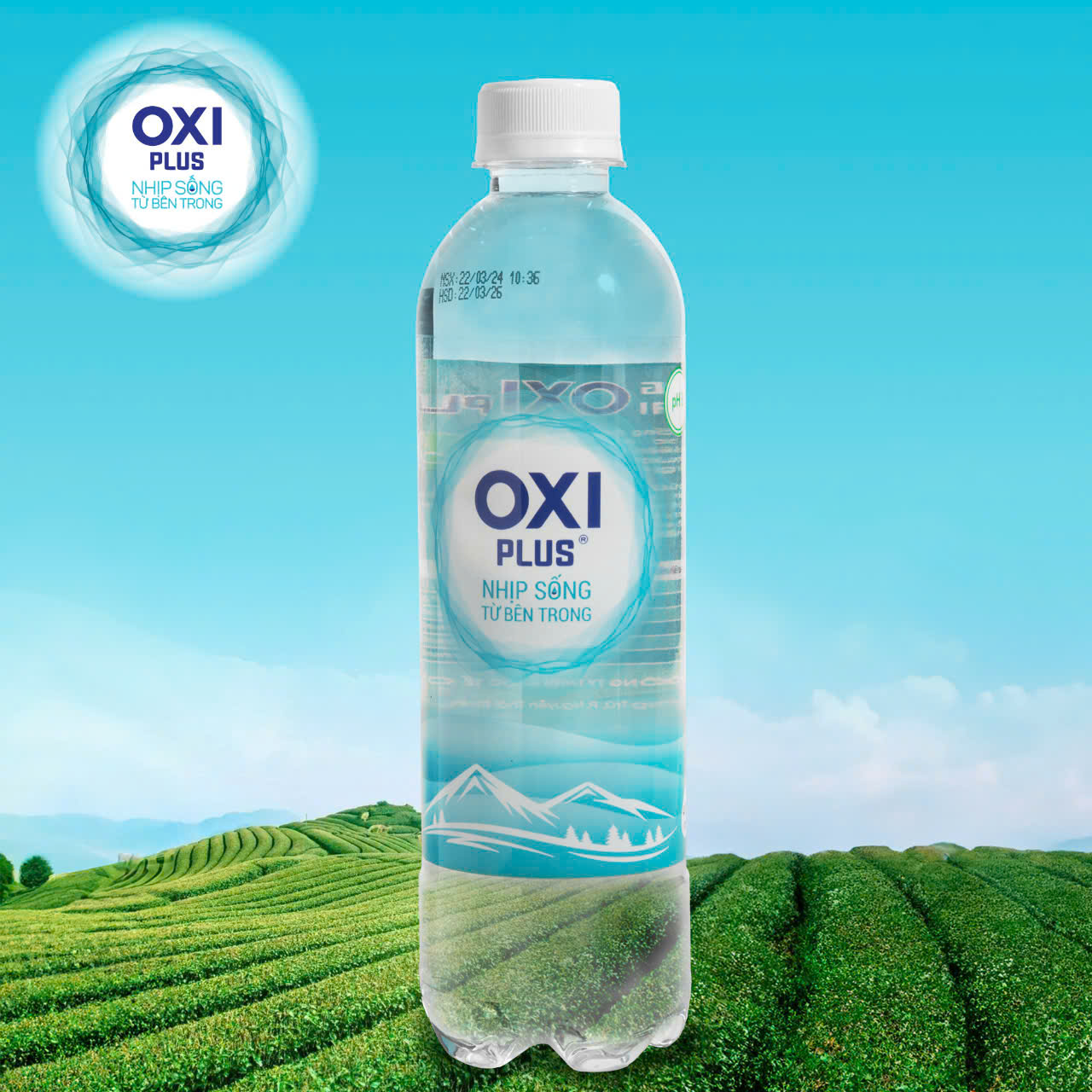 nước uống đóng chai OP - 450ml (thùng 24 chai)