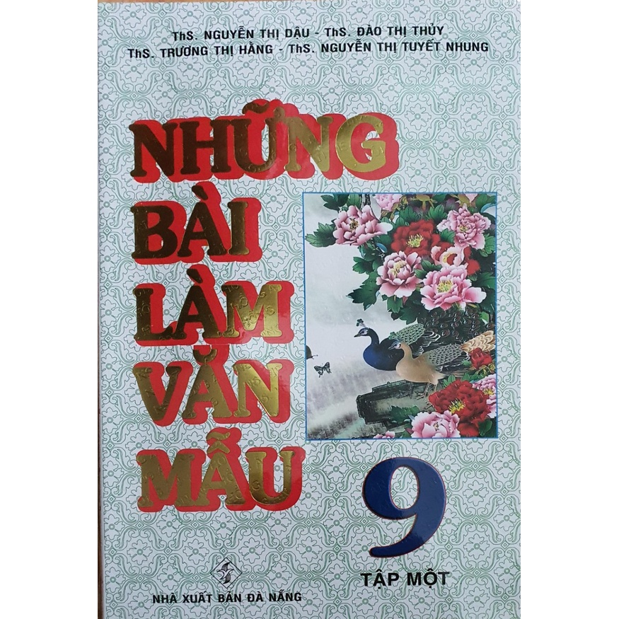 Combo Những Bài Làm Văn Mẫu lớp 9 Tập 1 + Tập 2