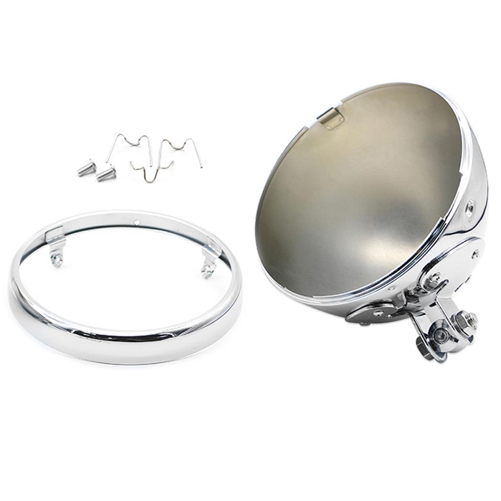Universal Replacement Motorcycle Headlight Cover Housing Holder Protective Cover For Halley FLST FXST