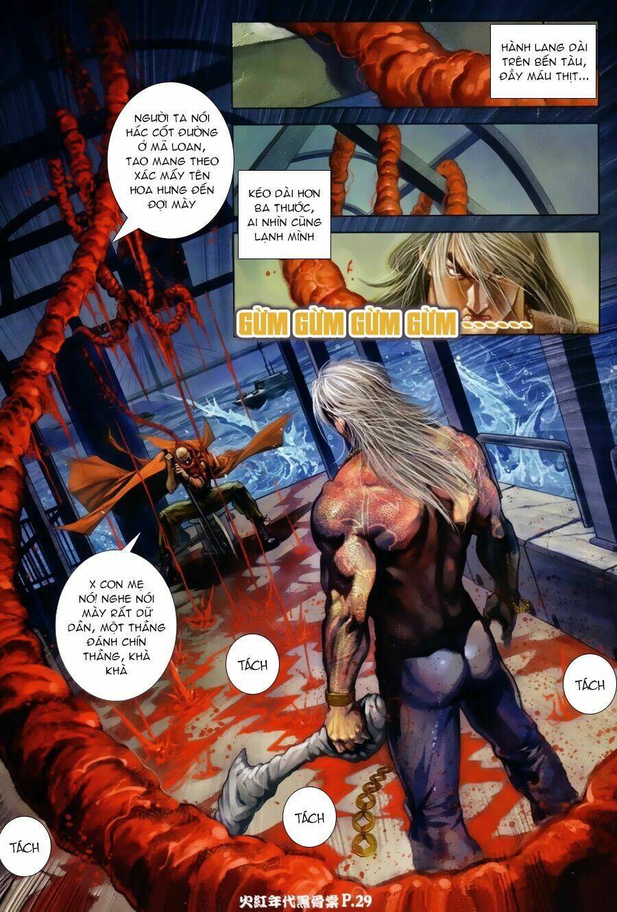 hỏa hồng niên đại hắc cốt đường chapter 4 14