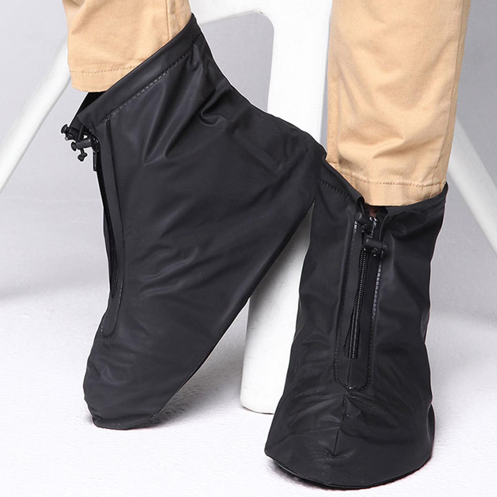 Shoe Covers Rain Overshoes Portable Rainy Day Anti Slip Rain Boot Shoe Covers Rain Shoe Protectors for Travel Outside Outdoor