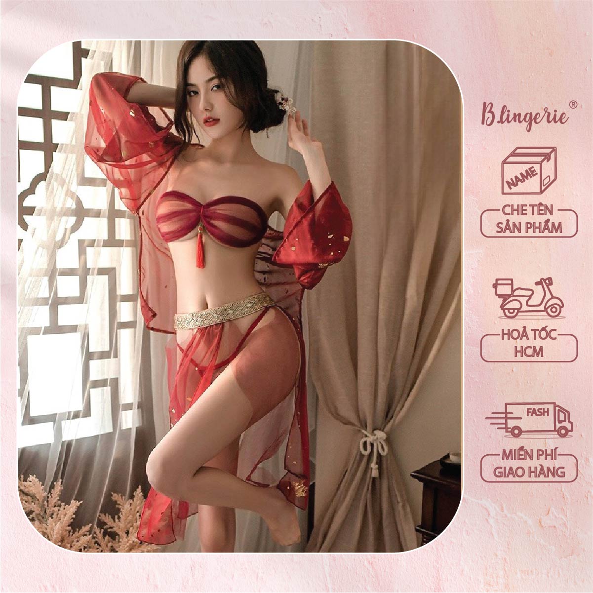 Bộ Cosplay Nàng Quý Phi Gợi Cảm - B.Lingerie