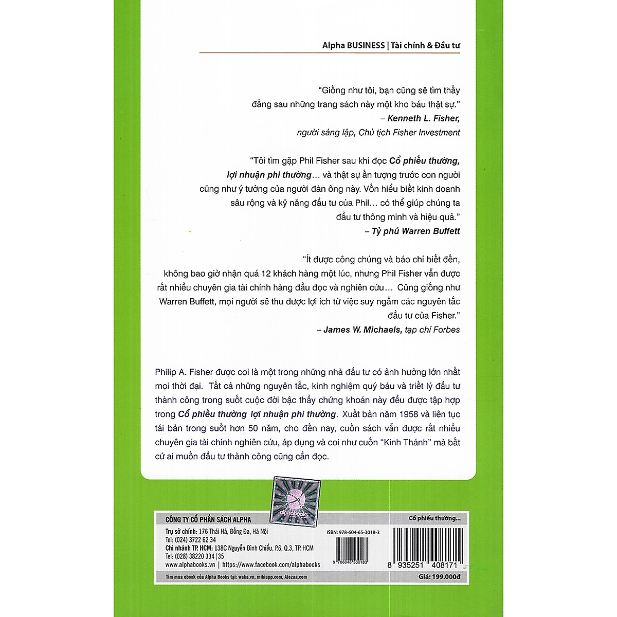 Cổ Phiếu Thường, Lợi Nhuận Phi Thường (Tái Bản)