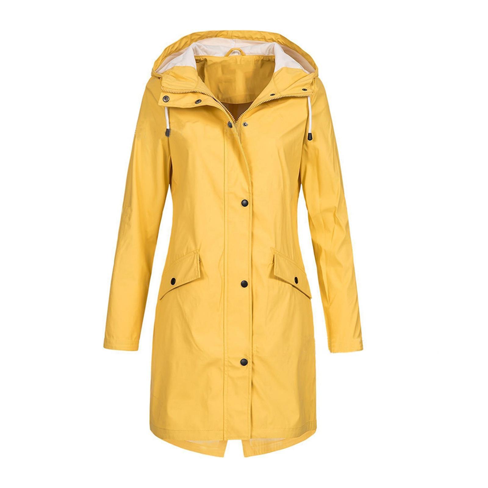 Waterproof Lightweight Rain  Coat for  Outdoor Hooded