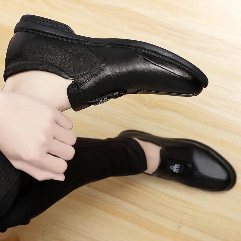 Giày da đảm bảo chất lượng tăng xu hướng giày công sở thuận lợi nhất giày thường giày đôi