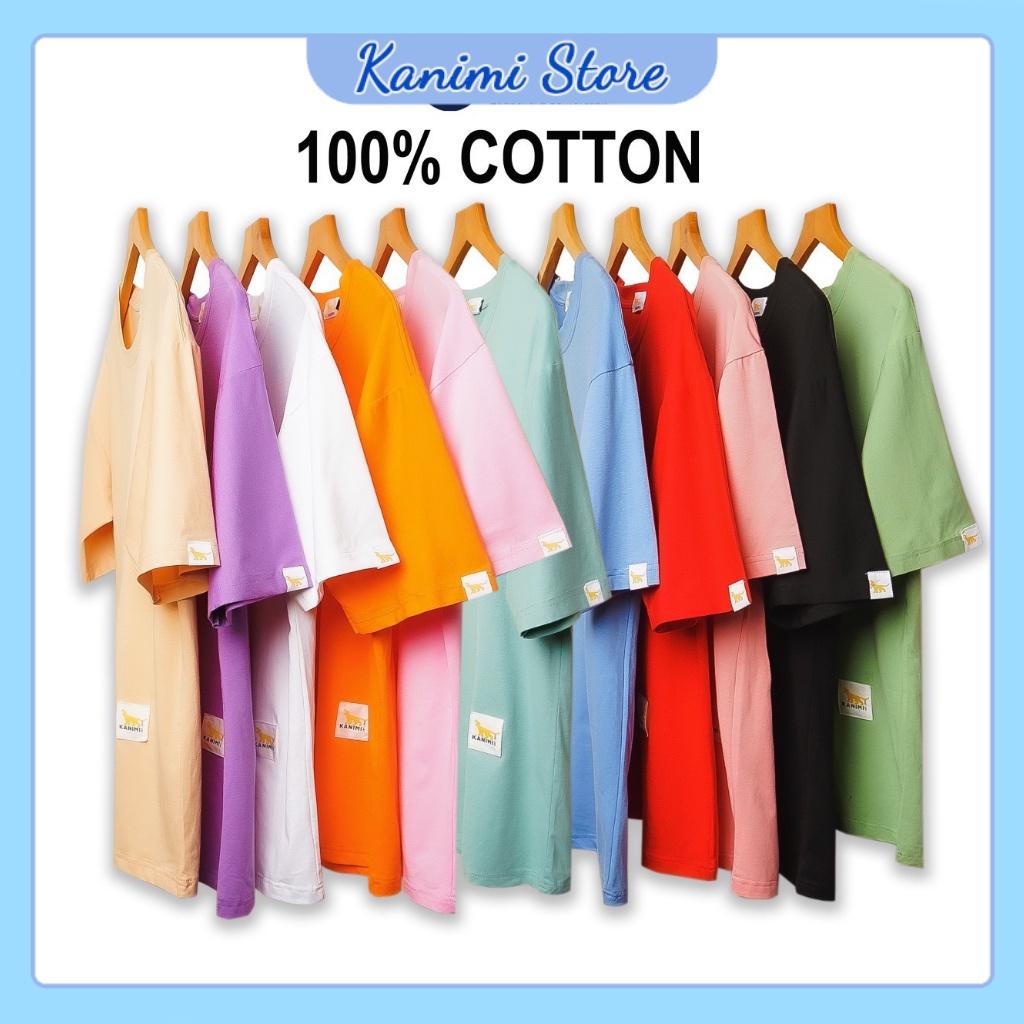 Áo thun trơn nam nữ unisex đẹp nhất ngành Kanimi - AN12