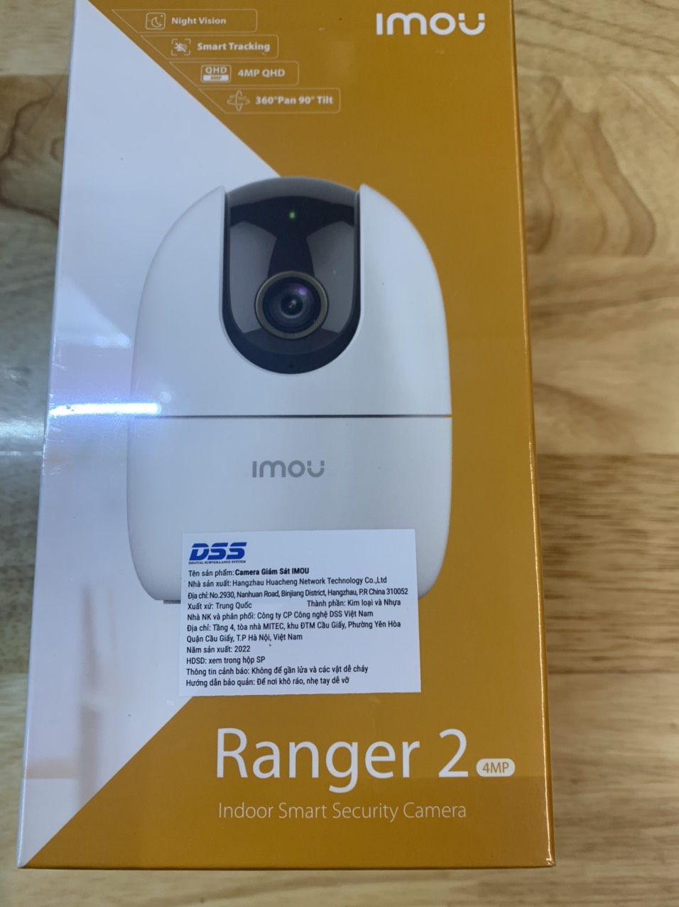 Camera wifi Imou A42P H265 4MP - Hàng chính hãng