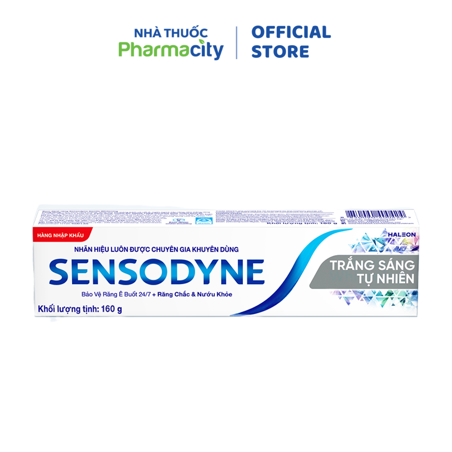 Kem Đánh Răng SENSODYNE Gentle Whitening Trắng Sáng (tuýp 160g)
