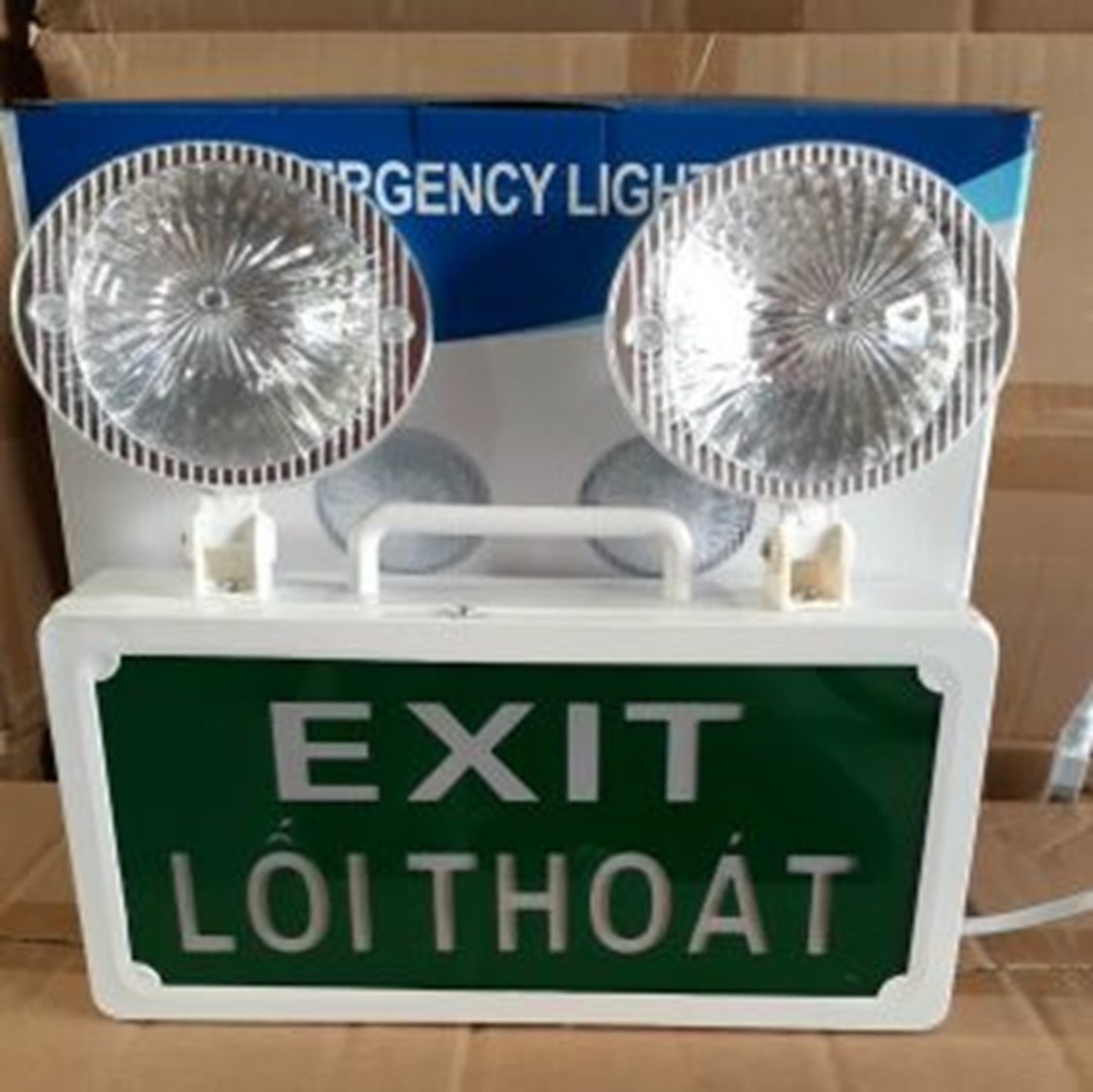 Đèn Sự Cố Kết Hợp Exit Led - Khẩn Cấp Emergency - Thoát Hiểm