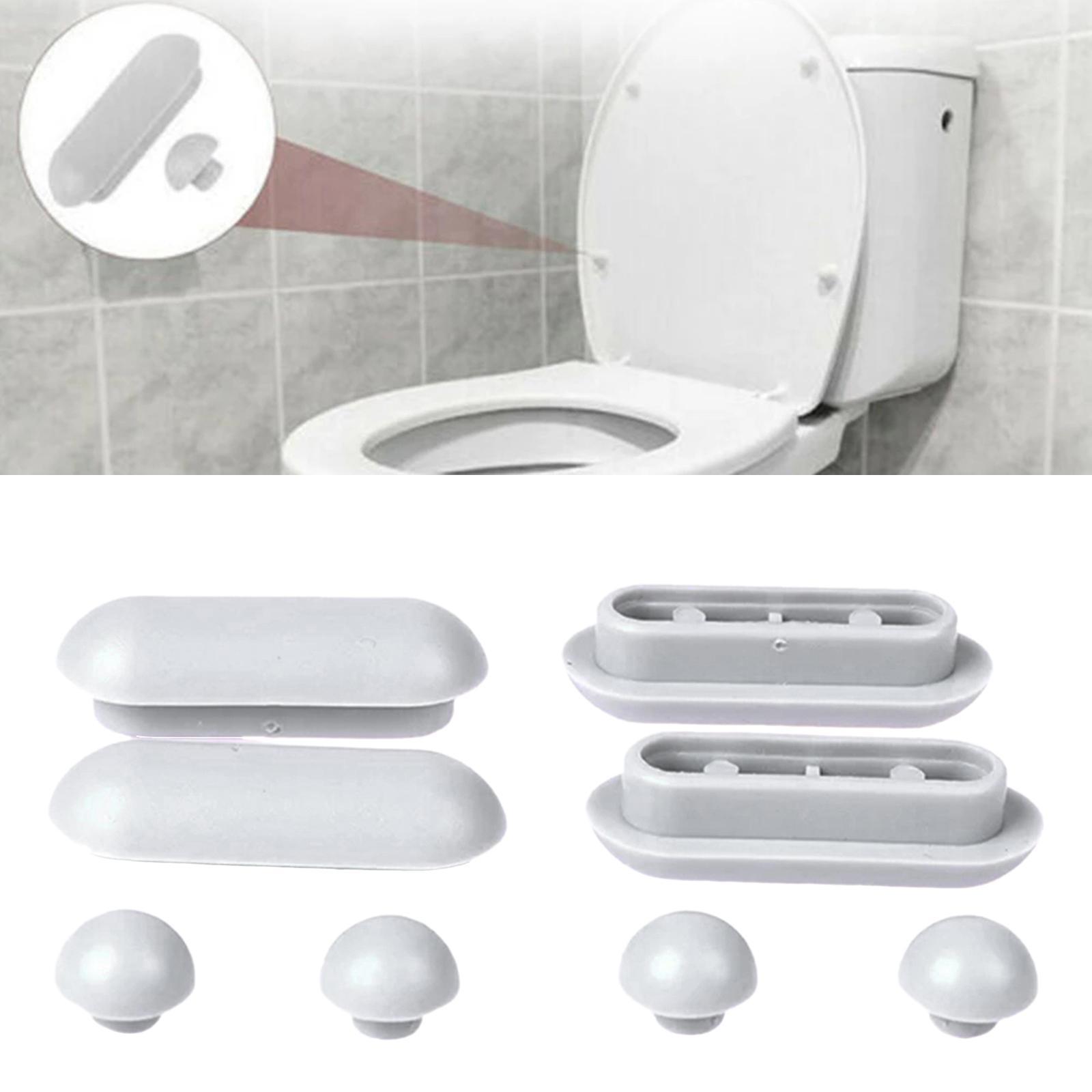 Bidet Toilet Lid Bumpers Replacement Kit Toilet Accessories for Hotel Home