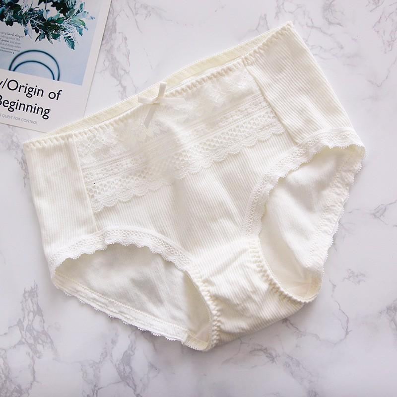 Quần lót nữ pha ren cạp cao, chất đẹp