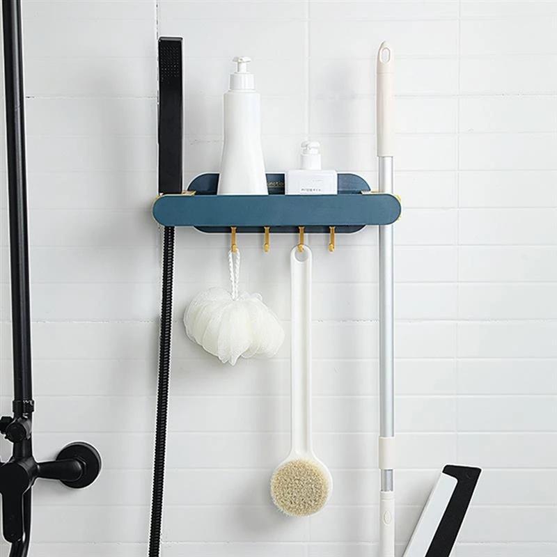Móc Treo Cây Lau Nhà Gắn Tường Nhà Tắm Đa Năng Tiện Dụng