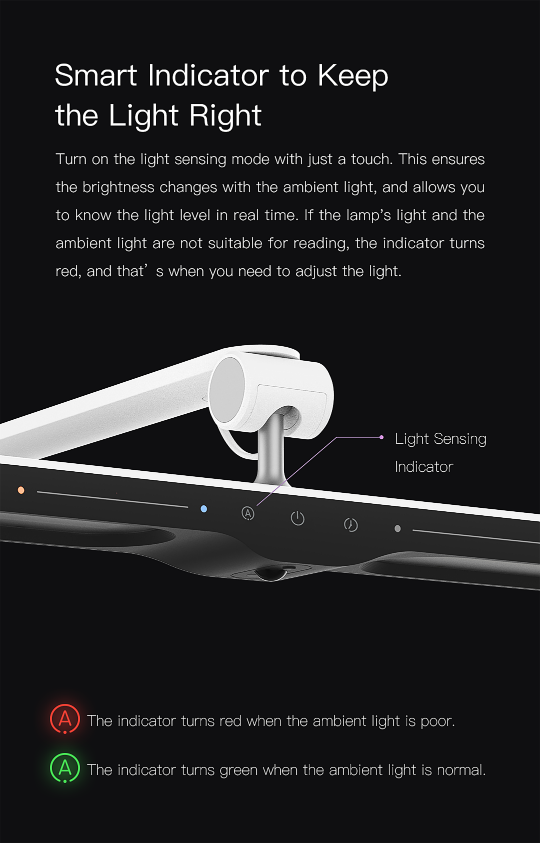 Hình ảnh Đèn bàn học thông minh Yeelight LED Vision Desk Lamp V1 Pro Chống lóa, chống cận - Hàng Chính Hãng