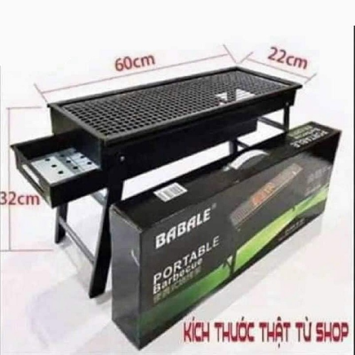 Bếp nướng than hoa BBQ ngoài trời cao cấp