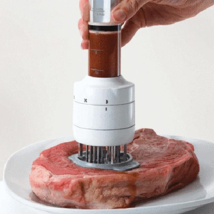 Máy Ướp Làm Mềm Thịt MARINADE MEAT INJECTOR - Home and Garden