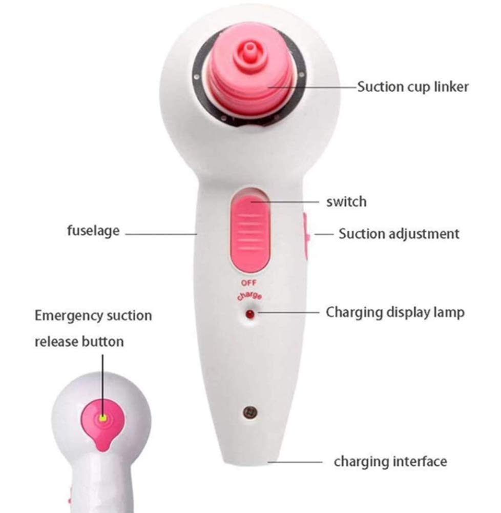 Máy massage săn chắc vòng 1 Electric Breast Massager 12cm