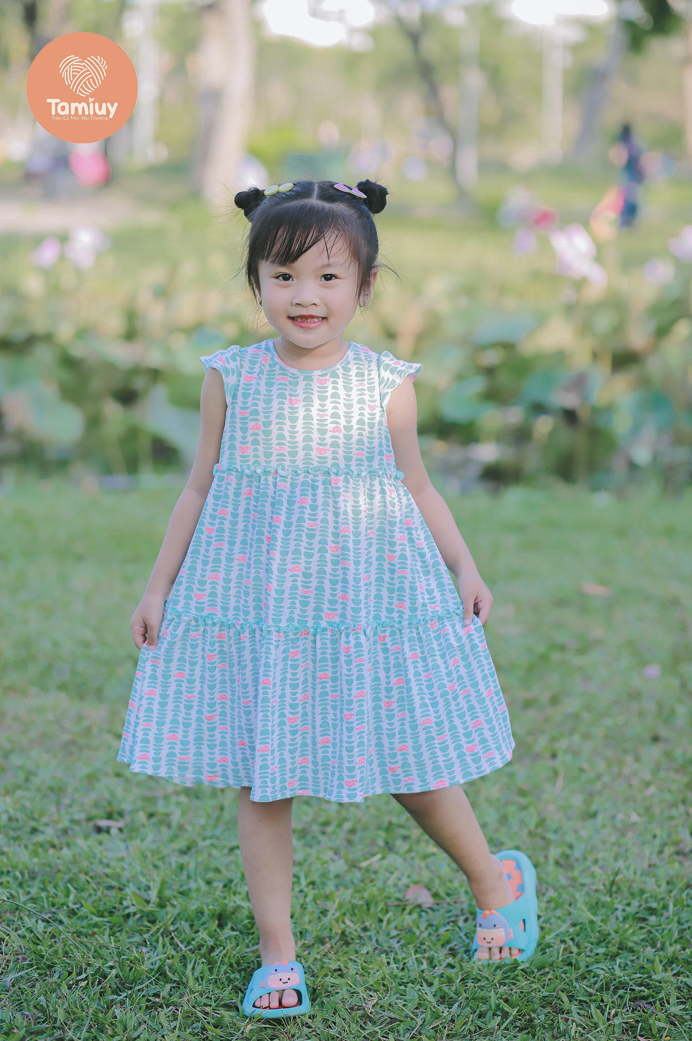 Đầm Thun Baby Doll Bé Gái Tamiuy Họa Tiết Chất Vải Thun Cotton Thoải Mái Dễ Thương Cho Bé 1-10 Tuổi