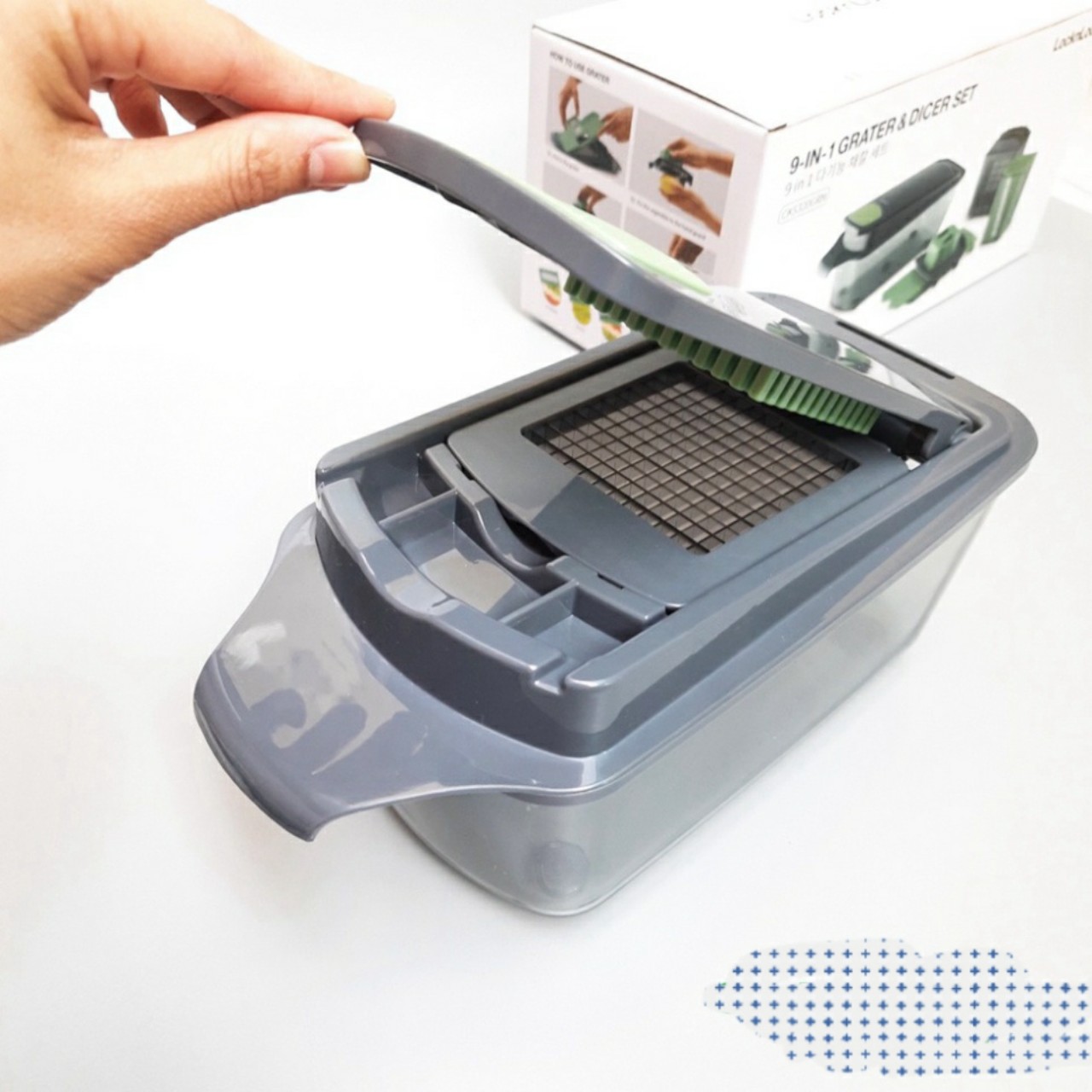 Bộ Dụng Cụ Cắt Gọt Rau Củ Quả Đa Năng Cao Cấp CKS320GRN