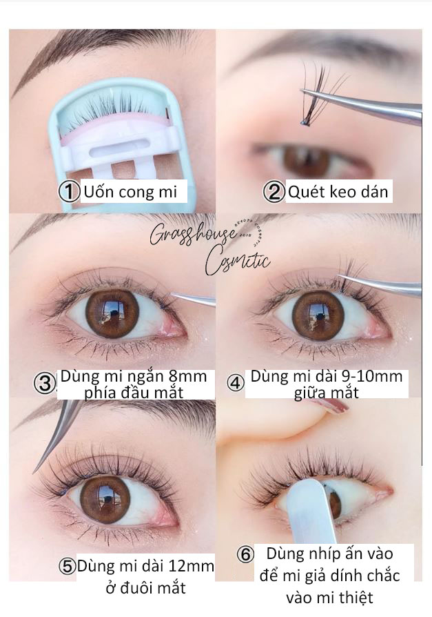 Lông Mi  Giả Tự Nhiên - Mi Rời Tự Nối