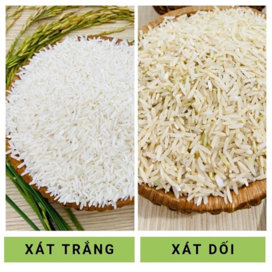 Gạo An Nông ST25 Xát Trắng 700g