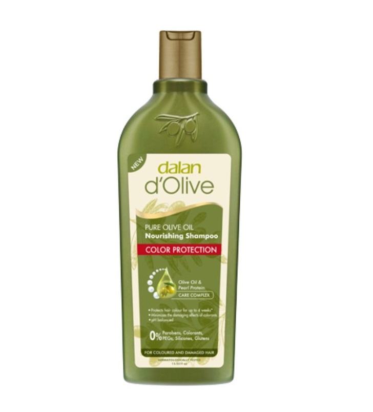 Dầu Gội Oliu Cho Tóc Nhuộm Dalan D'Olive Shampoo Nutrition Color Protection (400ml)