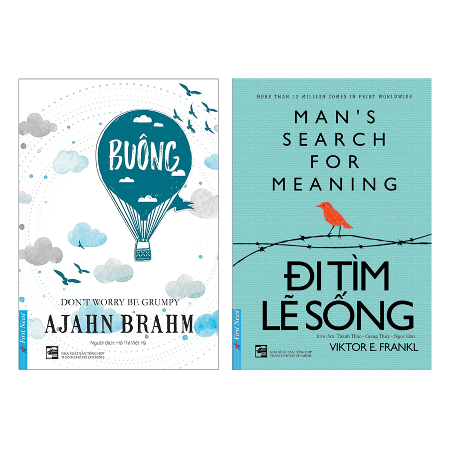 Combo Buông Bỏ Buồn Buông + Đi Tìm Lẽ Sống