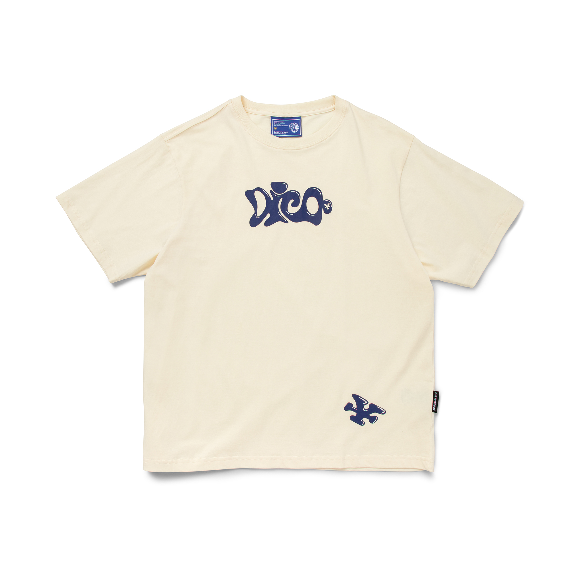 Áo Thun Dico Liquid T-shirt - Cream