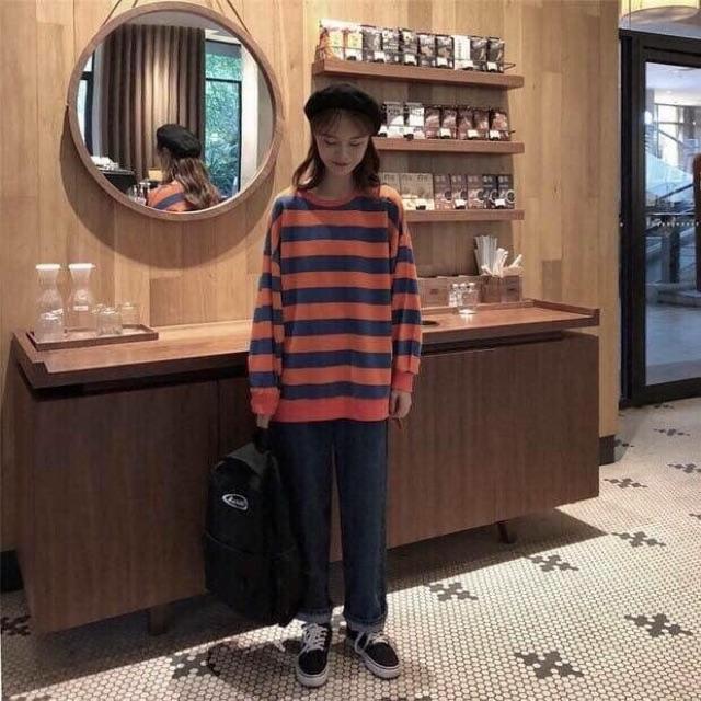 SWEATER DỆT TAY SỌC