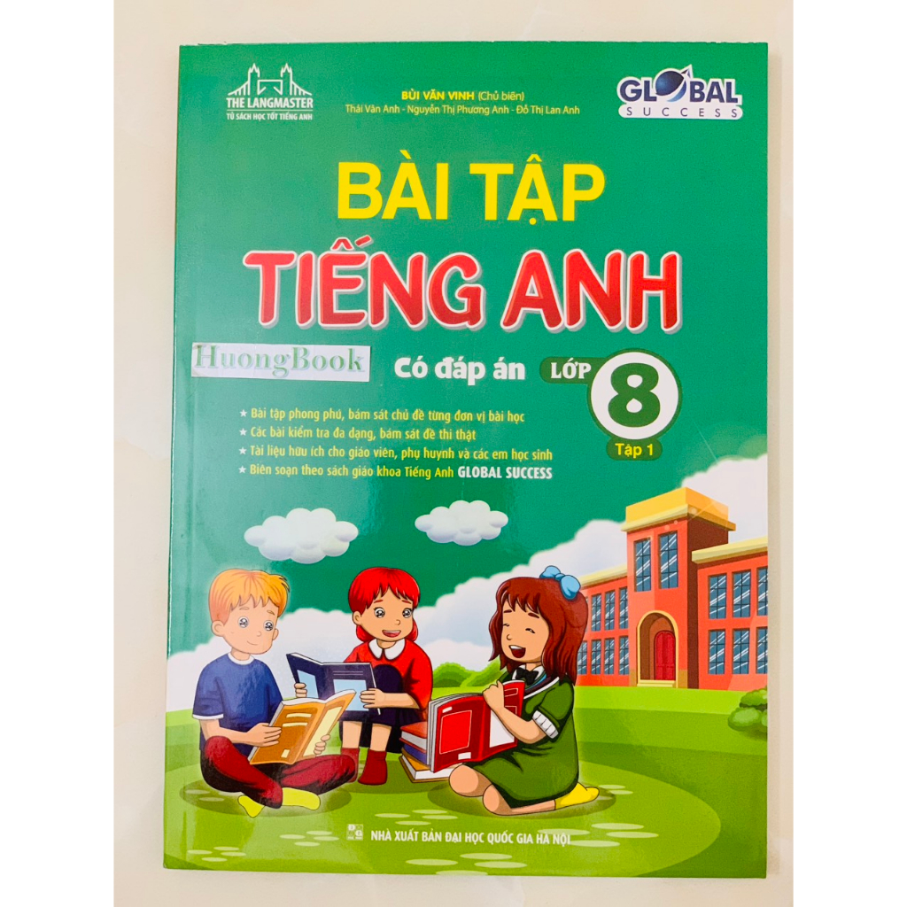 Sách - Bài tập tiếng anh lớp 8 tập 2 GLOBAL SUCCESS (có đáp án) ( MT )