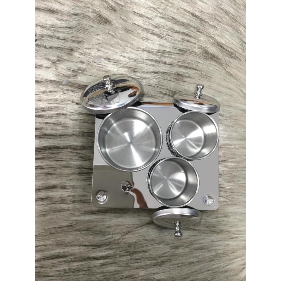 Nồi inox đựng lưu huỳnh làm nail