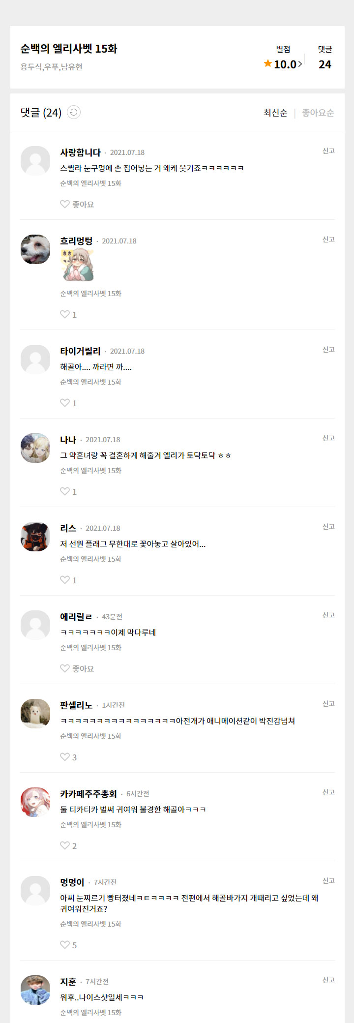 nàng elizabeth thuần khiết chapter 15 65