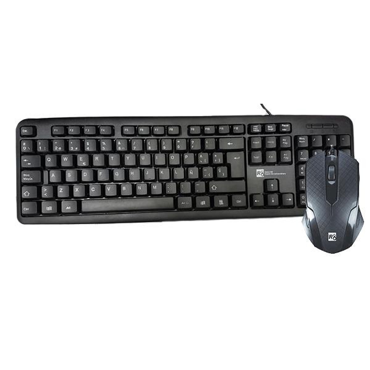 Bộ Bàn Phím Và Chuột Có Dây R8 1901