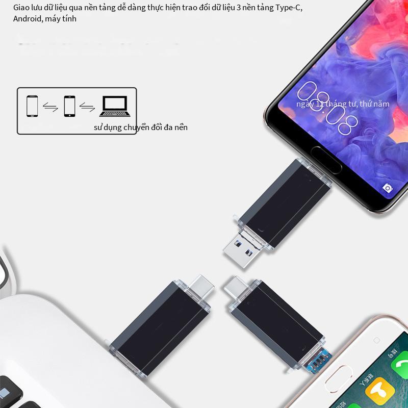 Ưu đãi đặc biệt Thâm Quyến bán trực tiếp điện thoại di động Android otg Ổ đĩa flash USB kim loại loại C ổ đĩa flash điện thoại thông minh 32G64g
