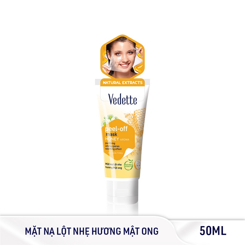 Mặt Nạ Lột Nhẹ Hương Mật Ong Vedette 50ml