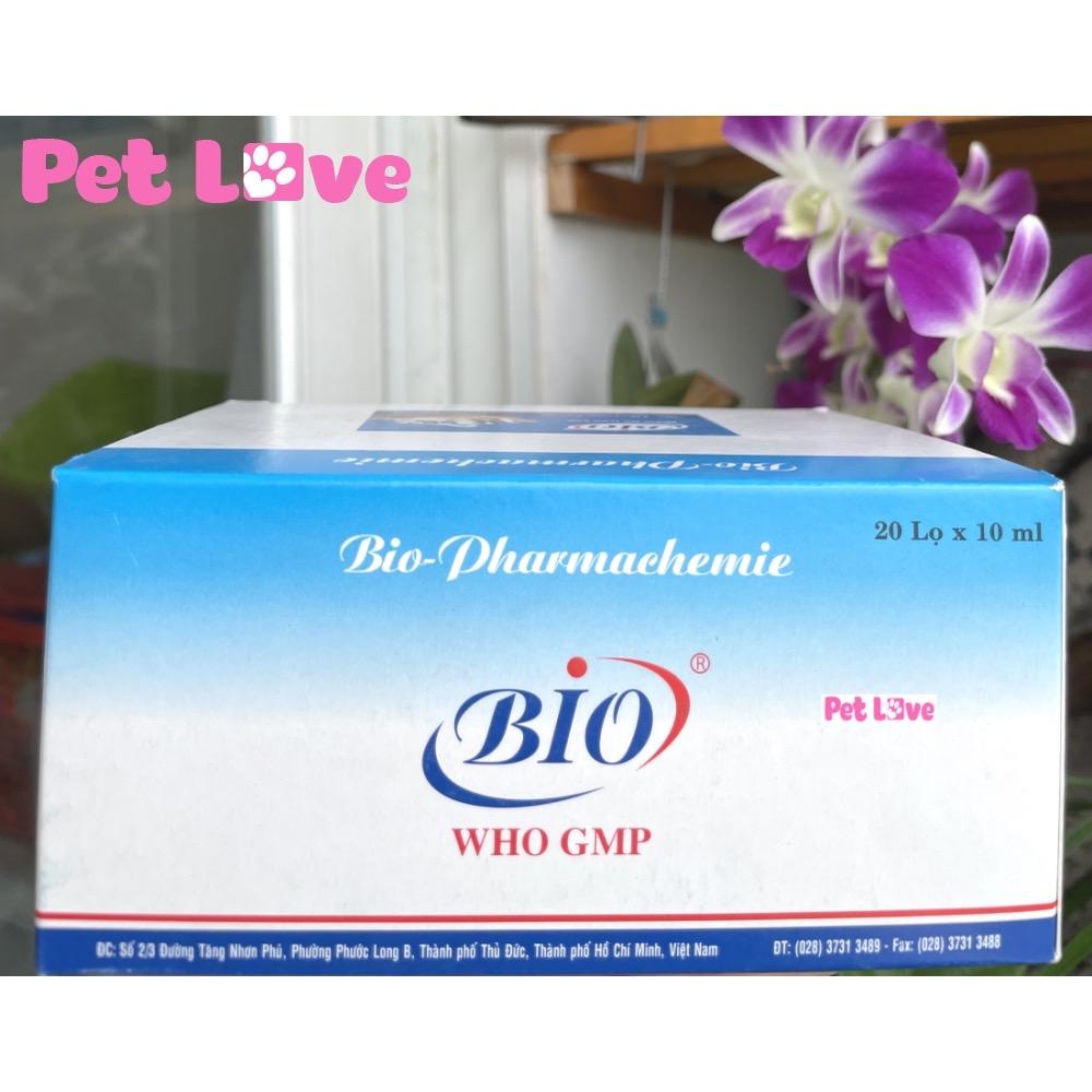 1 hộp (20 chai) Bio Hepatol B12 mát gan, giải độc, kích thích thèm ăn cho thú cưng