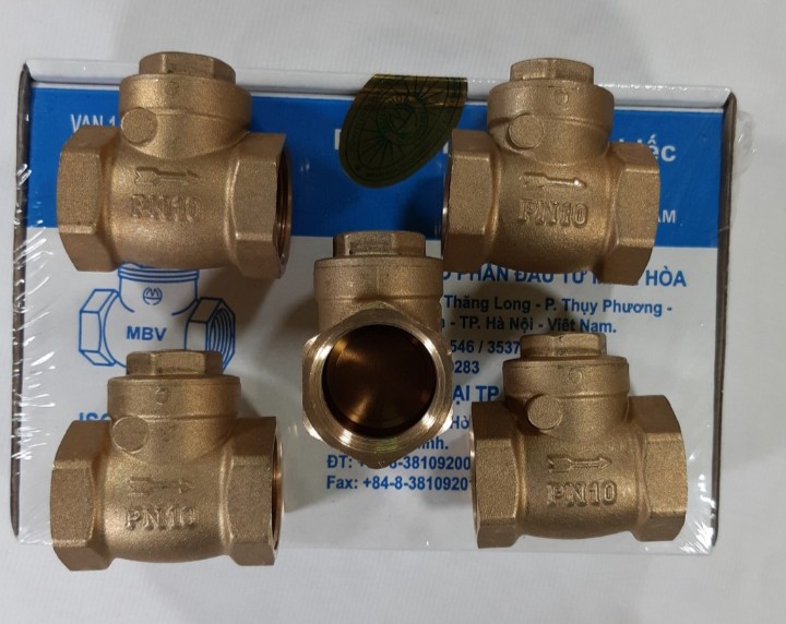 Van Nước 1 Chiều Đồng Thau - Dùng Cho Máy Nước Nóng Năng Lượng Măt Trời