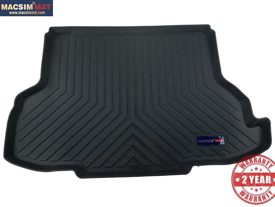 Thảm lót cốp Honda City 2018-đến nay nhãn hiệu Macsim chất liệu TPV cao cấp màu đen