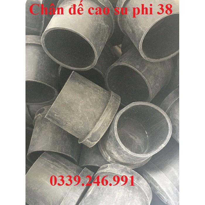 Bộ 20 chiếc chân đế, chụp cao su bịt chân bàn ghế, ống  hộp phi 38_bịt ngoài