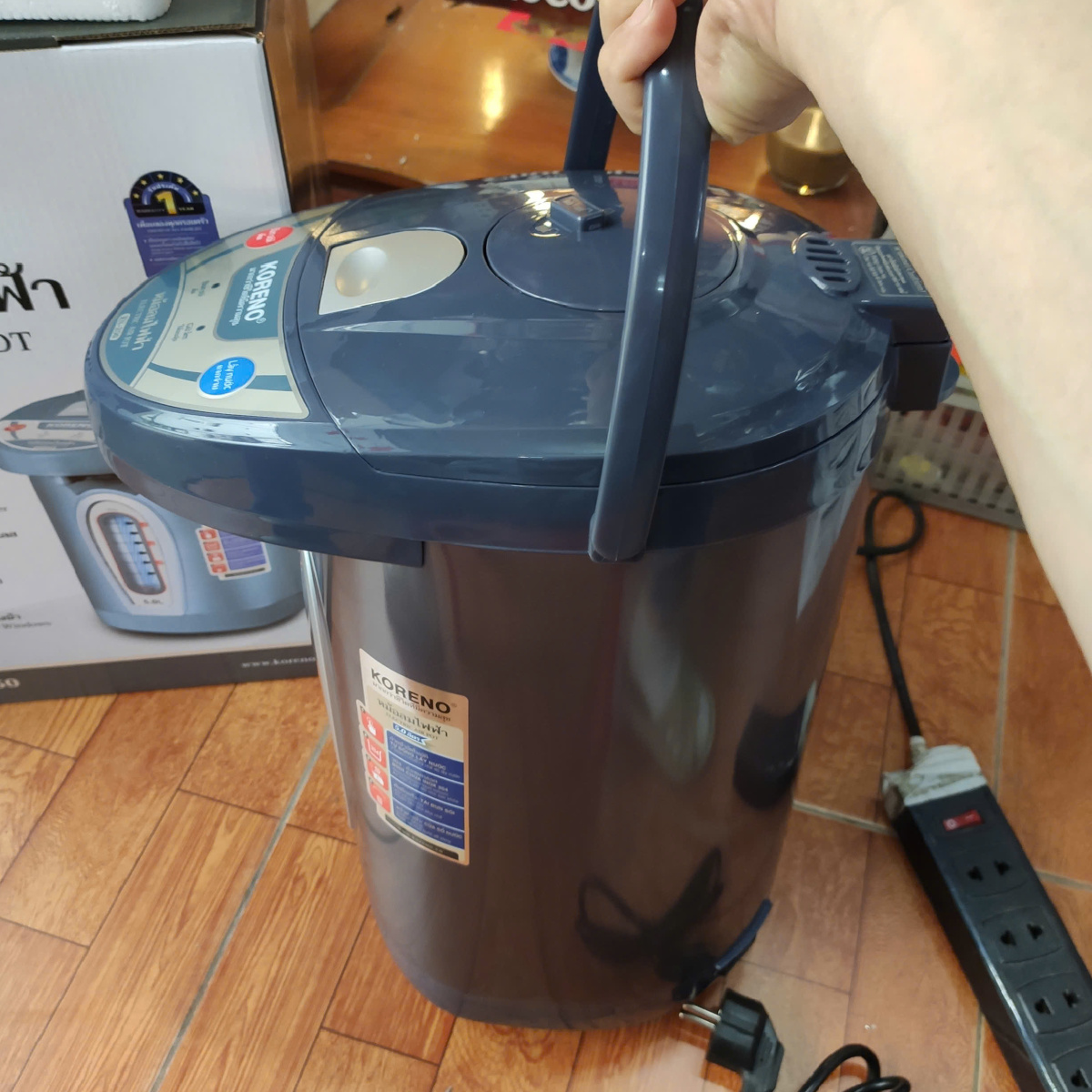 Bình thủy điện Thái Lan KN-250 dung tích 5L - 3 Cách Lấy Nước Thông Minh - Hàng chính hãng