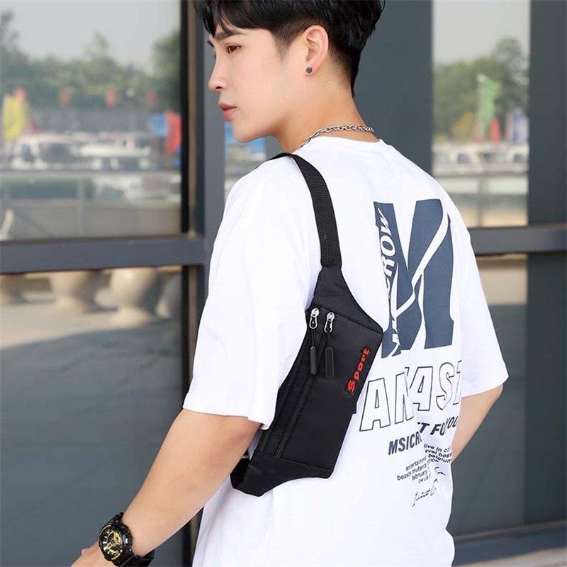 Túi Đeo Hông - Đeo Chéo Ngực - Túi Thể Thao Sport mỏng nhẹ tiện lợi