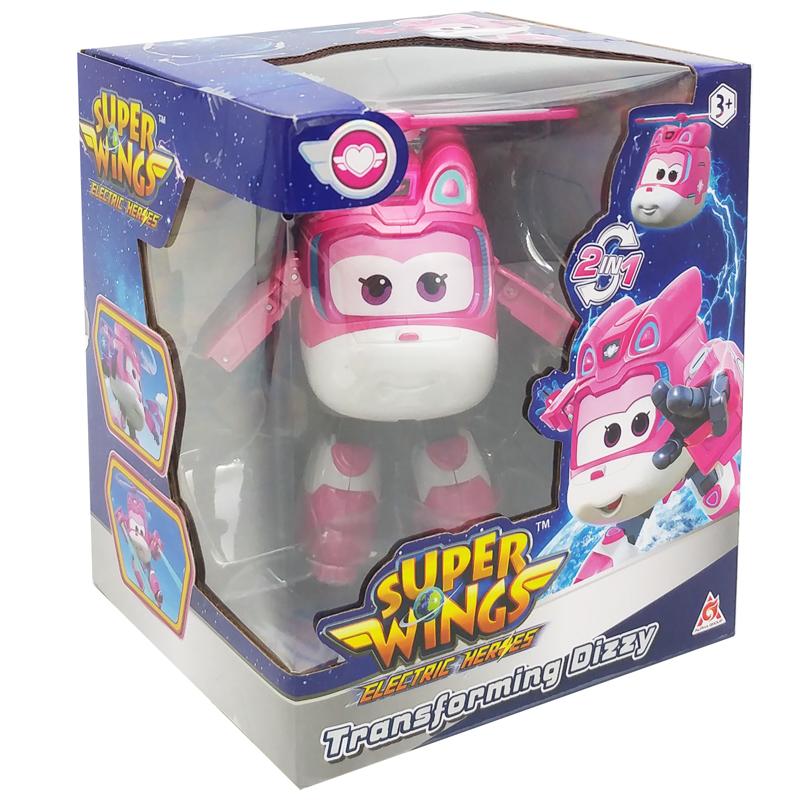 Đồ Chơi Robot Biến Hình Cỡ Lớn - Dizzy Khéo Léo - Super Wings YW780240