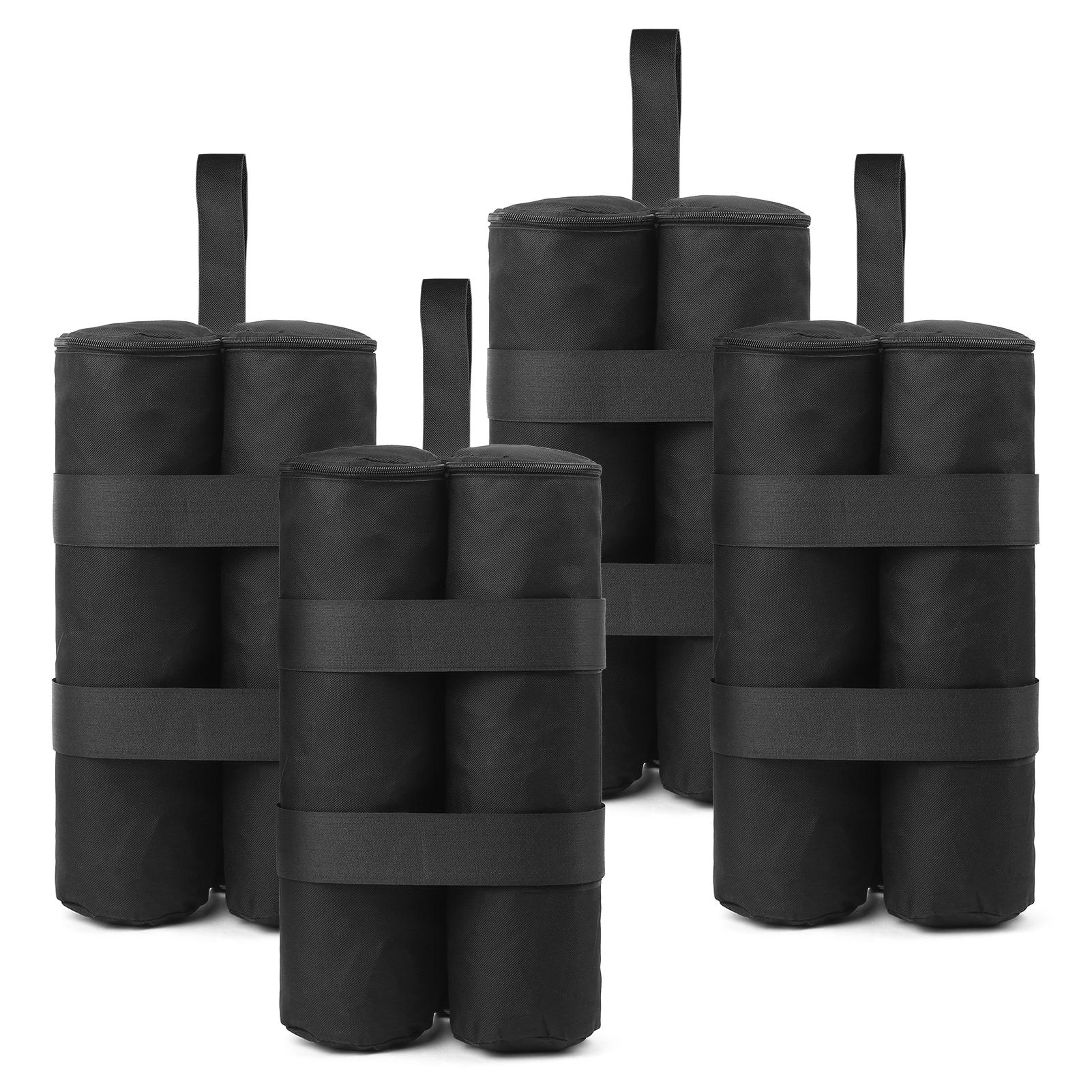 4pcs Sand Weight Bags Leg Weights for Pop up Canopy Tent Sun Shades Umbrella Trampolines Weighted Feet Bag