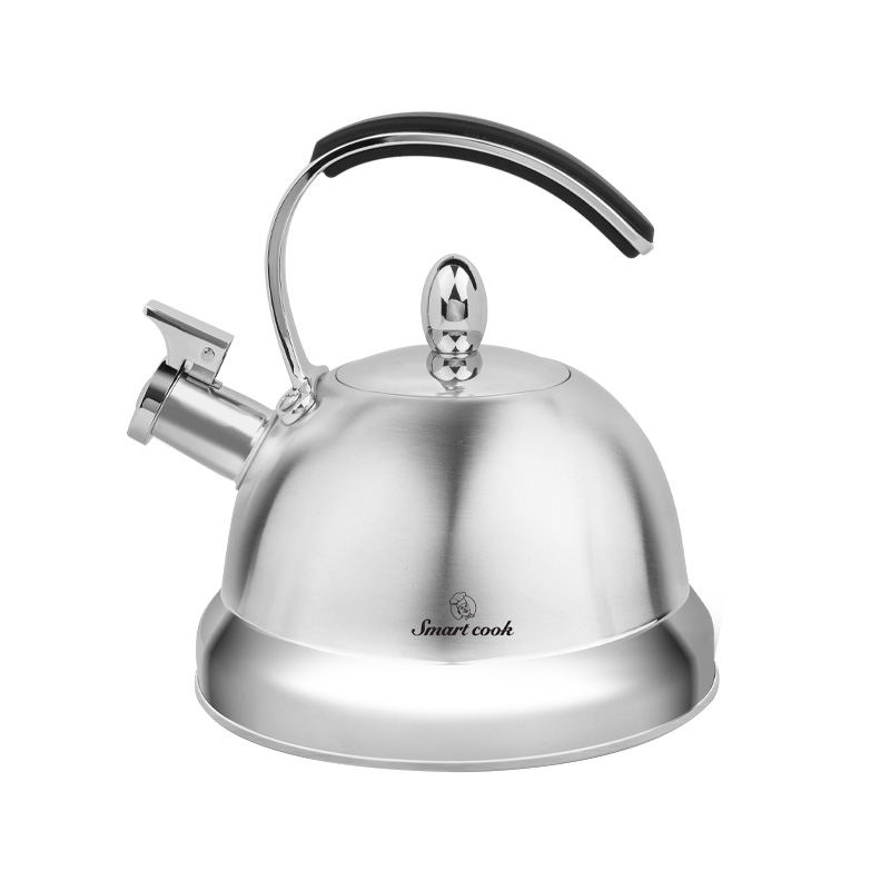 Ấm Đun Nước Siêu Tốc Dùng Cho Bếp Từ Elmich Smartcook SM8280OL (Chất Liệu inox 304 - Dung Tích 2,5L - Có Còi Báo Khi Nước Sôi) - Hàng Chính Hãng