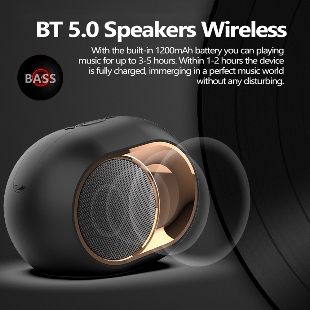 Loa Hộp Âm Thanh Không Dây X6 BT 5.0 Âm Thanh Vòm TWS Sử Dụng Ngoài Trời Di Động